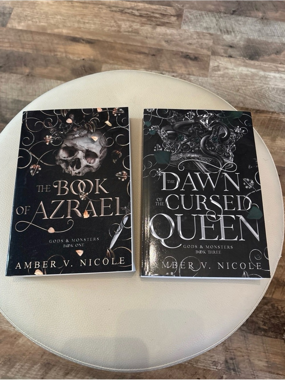 The Book of Azrael & The Dawn of the Cursed Queen by Amber V. Nicole